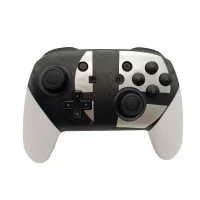 Геймпад беспроводной Nintendo Switch Pro (б/у, совместимый) (черно-белый)