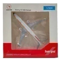 Модель самолета Herpa Wings 527637 Qantas Boeing 737-800 Retrojet VH-XZP 1:500