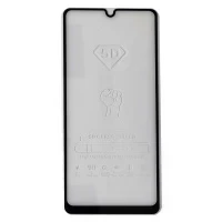 Стекло для Samsung A31 Full Glue (Черный)