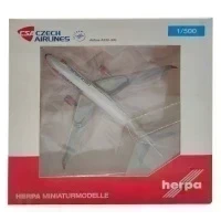 Модель самолета Herpa Wings 524520 CSA Czech Airlines Airbus A330-300 OK-YBA 1:500