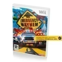 Emergency Mayhem (Wiii, б/у, множ.царап., устанавливается на 100%) (регион PAL)