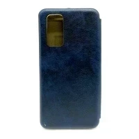 Чехол для Huawei Honor 30 Pro книжка с магнитом/кожа/визитница (темно-синий)