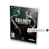 Call of Duty Black Ops (PS3, б/у, рус., незнач.царап., устанавливается на 100%)