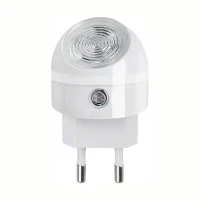 Ночник светодиодный IN HOME NLE 08-LW-DS белый вращающийся 360 градусов с датчиком освещения 230В