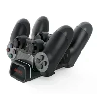 Зарядная станция для 2-х геймпадов Playstation DualShock DOBE (TP4-19005) (PS4)