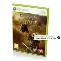 Clash of the Titans (Xbox 360, б/у, незнач.царап., устанавливается на 100%)