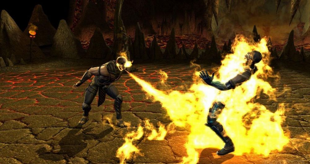 Mortal Kombat vs. DC Universe (PS3, б/у, ключ)