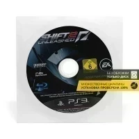 Need For Speed Shift 2 Unleashed (PS3, б/у, рус., без обложки, множ.царап.)