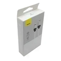 Кабель Baseus CoolPlay Series Fast Charging Cable USB - Lightning 2.4A 1m White CAKW000402