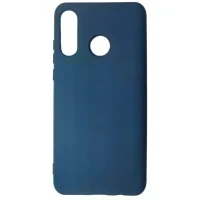 Чехол для Huawei P30 Lite накладка/силикон NANO (темно-синий)