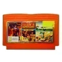 Картридж 8-bit 4 в 1 CONTRA|FINAL MISSION|CAT|BIRDS (YH-8047)