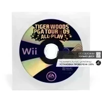 Tiger Woods PGA Tour 09 (Wii, б/у, без обложки, незнач.царап., устанавливается на 100%)