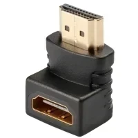 Переходник DREAM STYLE E5 HDMI (M) to HDMI (F) угловой (90 градусов)