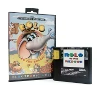 Картридж Genesis Rolo to the Rescue (б/у) в боксе с инструкцией