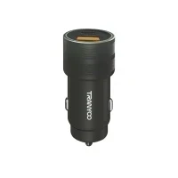 Автомобильное ЗУ Tranyoo USB + Type-C T-C9 30W (Grey)
