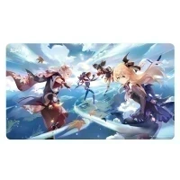 Коврик для мыши 40*70 см Genshin Impact Desk Mat Summer Fantasia Version A