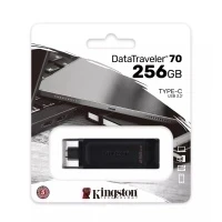 Флэш накопитель USB-C 3.2 256 GB Kingston DataTraveler 70 (Black)