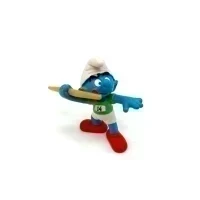Фигурка Schleich Смурфик копьеметатель 20744