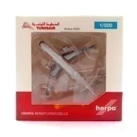 Модель самолета Herpa Wings 527828 Tunisair Airbus A320 TS-IMV 1:500