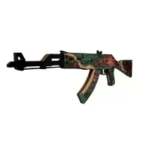 Деревянный автомат Калашникова АК-47 Дикий Лотос (резинкострел) Mod.2 EcoToys