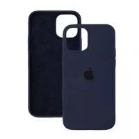 Чехол для Apple iPhone 13 накладка/силикон Silicone Case (темно-серый)
