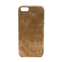 Чехол для Apple iPhone 5/5s/SE накладка кожа X-Level Vintage (золото)