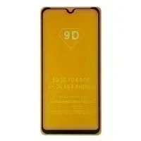 Стекло для Vivo Y1S Full Glue Simple (Черный)