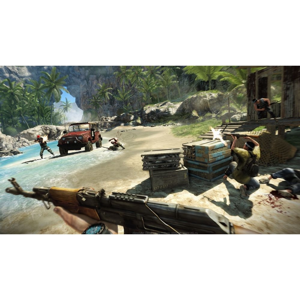 Диск для запуска Far Cry 3 (Xbox 360/One, б/у, рус.)