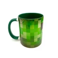 Кружка с принтом Minecraft Криппер 2025