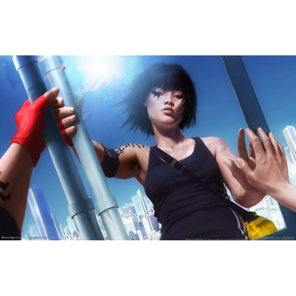 Диск для запуска Mirrors Edge (Xbox 360/One, б/у, рус.)