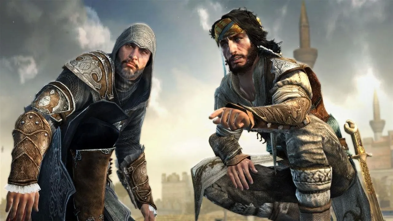 Assassins Creed Эцио Аудиторе. Коллекция (Nintendo Switch, б/у, рус., без обложки)