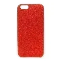 Чехол накладка плотная блестящая для iPhone 6/6S (Красный)