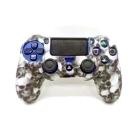 Чехол для геймпада силиконовый Dualshock 4 Черепа