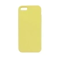 Чехол для Apple iPhone 5/5S/SE накладка/силикон i-Best (желтый в золостую полоску)