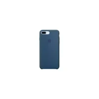 Чехол силиконовый для iPhone 7/8 Plus (Темно-синий)