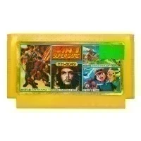Картридж 8-bit 4 в 1 CONTRA FOCRCE|CASTLE ERCELLENT|GUERRILLA WAR|PIKA (YH-8049)