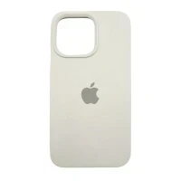 Чехол для Apple iPhone 13 накладка/силикон Silicone Case (белый)