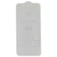 Стекло для Apple iPhone X/XS 5D (Белый)