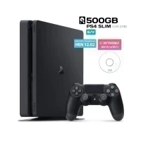 SONY Playstation 4 Slim (PS4) 500 Gb Model CUH 2100 Hen 13.52 С играми (б/у)