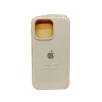 Чехол для Apple iPhone 13 Pro накладка Silicone Case (белый) УЦЕНКА