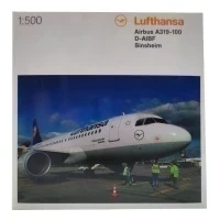 Модель самолета Herpa Wings 518031-002 Lufthansa Airbus A319-100 D-AIBF 1:500