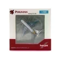Модель самолета Herpa Wings 526906 Peruvain Boeing 737-200 OB-1841-P 1:500