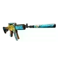 Деревянный автомат M4A1-S Год Тигра (резинкострел) Mod.2 EcoToys УЦЕНКА
