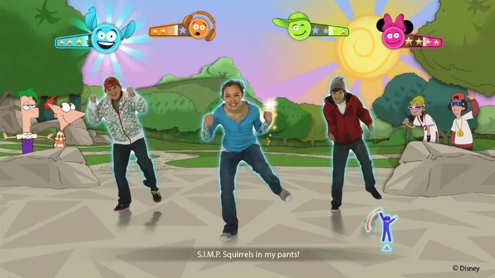 Диск для запуска Just Dance Disney Party (Xbox 360, б/у)