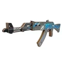 Деревянный автомат Калашникова АК-47 АйсВинг (резинкострел) Mod.2 EcoToys