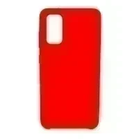 Чехол для Samsung Galaxy S20 накладка/силикон Silicon Cover цвет №14 (красный)