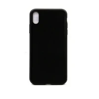 Комплект защитное стекло и чехол для Apple iPhone XS Max (Черный)