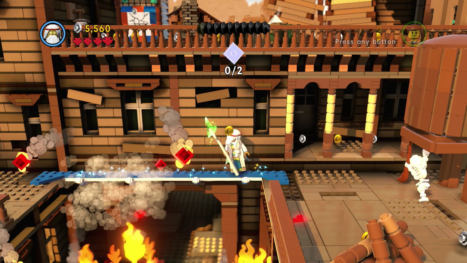 Диск для запуска LEGO Movie Videogame (Xbox One/Series, б/у, рус.)