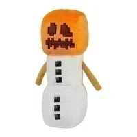 Игрушка мягкая Снеговик Майнкрафт