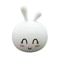 Лампа-ночник Cute Bunny Silicone Lamp (15 см) Sleep